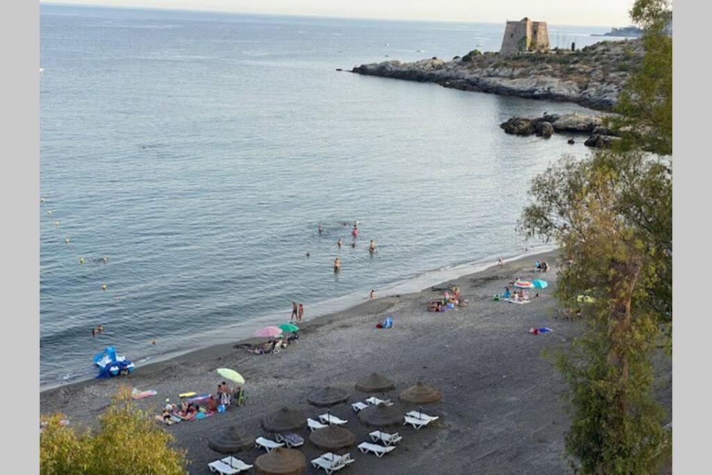 Magnifico Apartamento Con Vistas Al Mar, 1ª Linea Almuñécar Kültér fotó